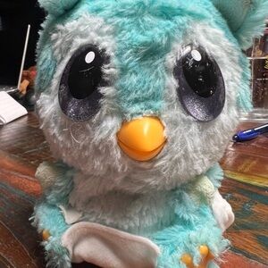 Hatchimals Green Blue HATCHIBABIES Chipadee Spinmaster 6" Tested Works